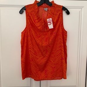 Women’s ruffled neck blouse